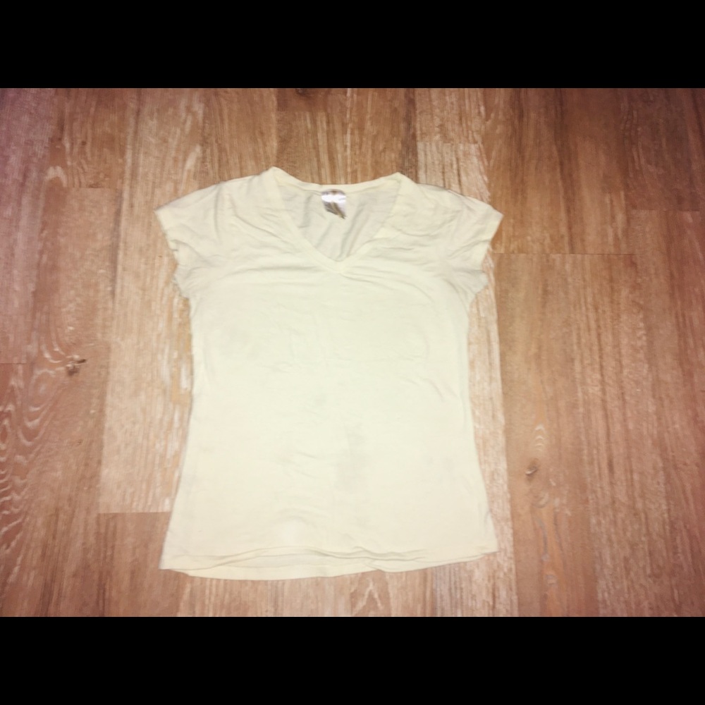 V Neck Fitted Tee